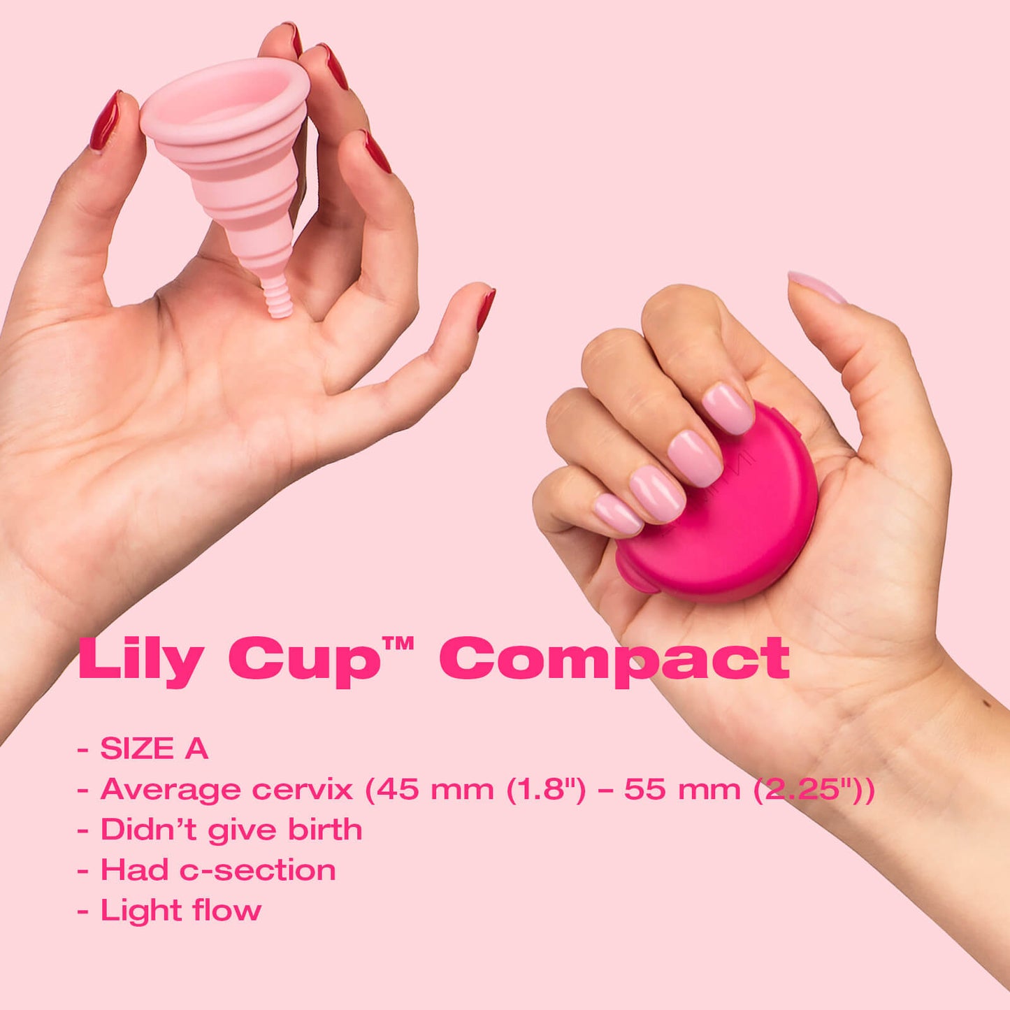 Cốc Nguyệt San Xếp Gọn Lily Cup™ Compact