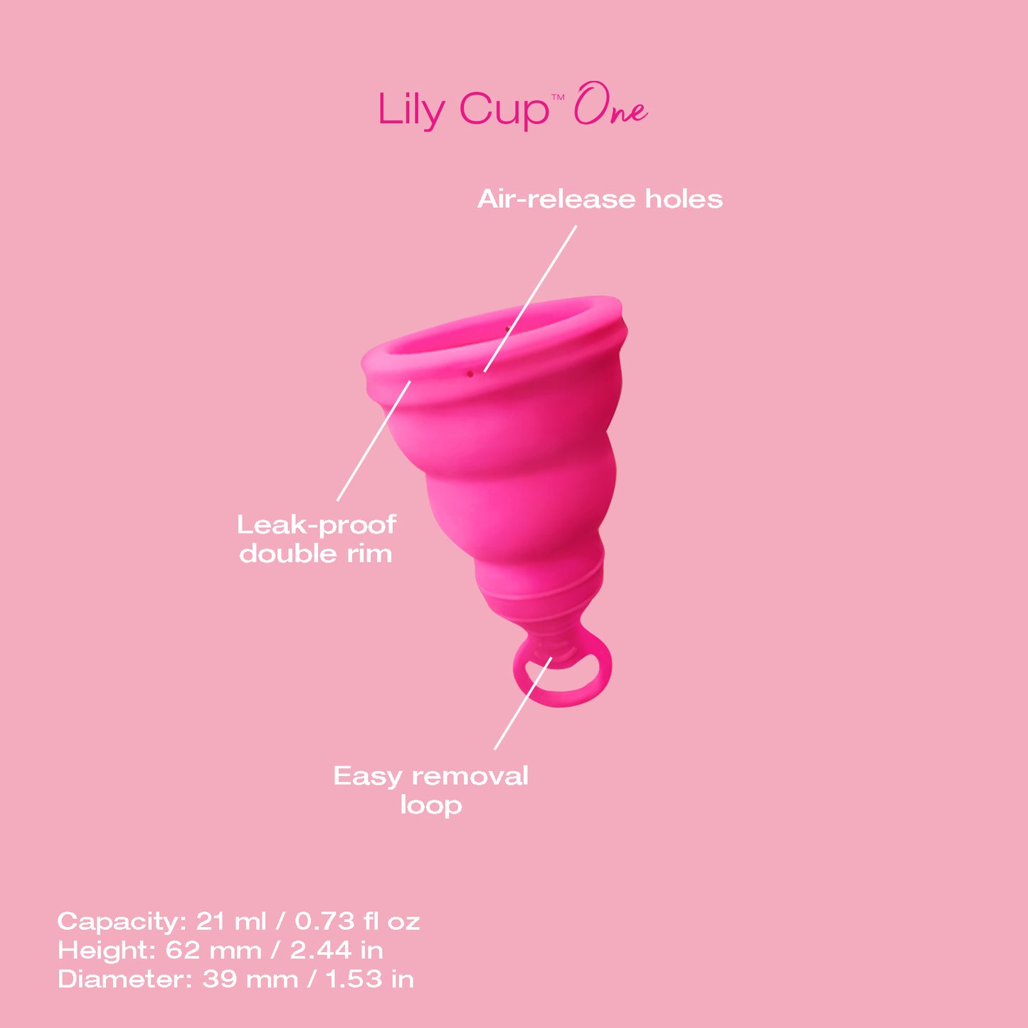 Cốc Nguyệt San Đầu Đời Lily Cup™ One