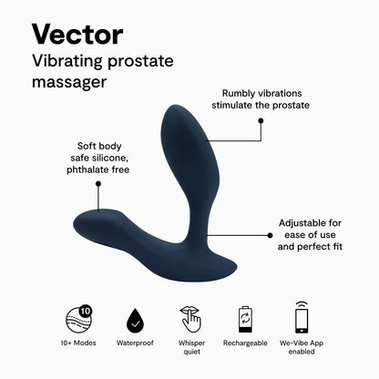 Vector Men's Prostate Massage Vibrator