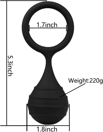 <tc>Penis Ring with Gravity Ball 220g</tc>