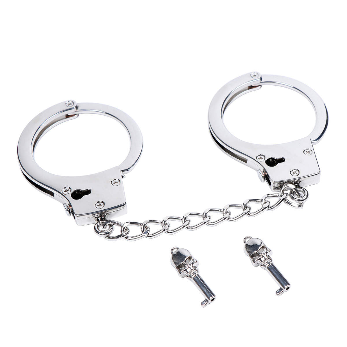 <tc>High Quality Lockable BDSM Metal Handcuffs</tc>