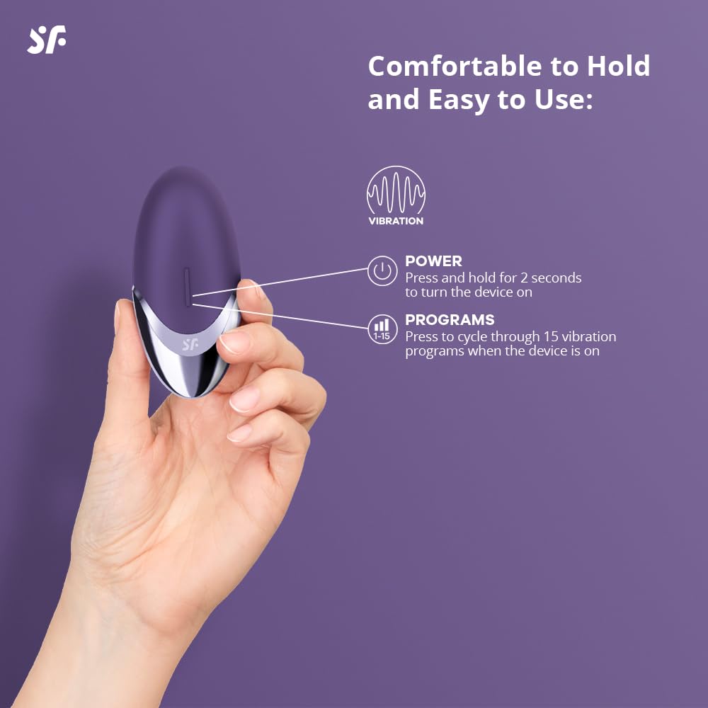 Máy Rung Điểm C Cầm Tay Purple Pleasure