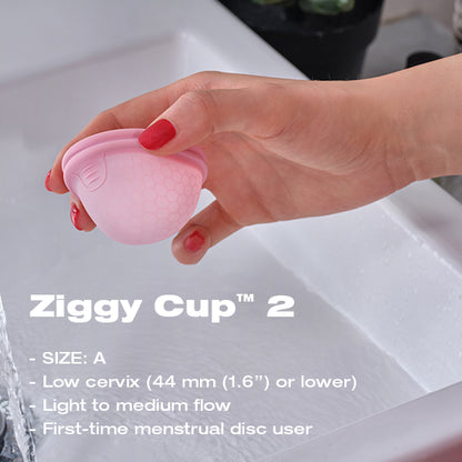 Đĩa Nguyệt San Có Thể Quan Hệ Ziggy Cup™ 2