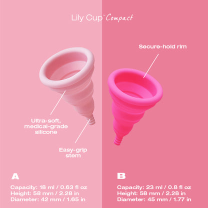 Cốc Nguyệt San Xếp Gọn Lily Cup™ Compact