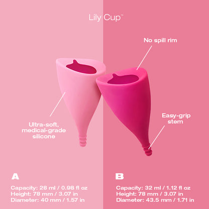 Cốc Nguyệt San Mỏng Gọn Lily Cup™