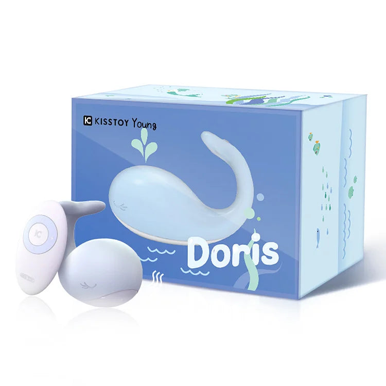 Trứng Rung Cá Voi Kèm Điều Khiển Doris