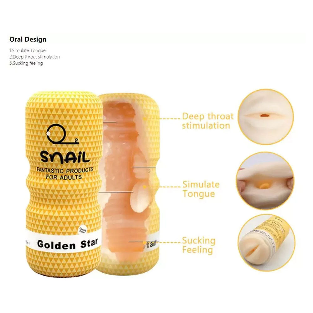 <tc>Snail Cup Manual Masturbation Cup</tc>