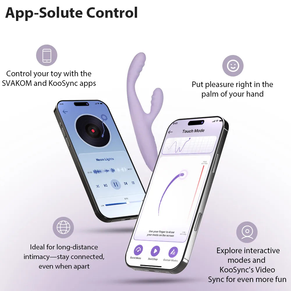 Máy Rung Con Thỏ Cằm Tay Điều Khiển Bằng App Cici+ 2