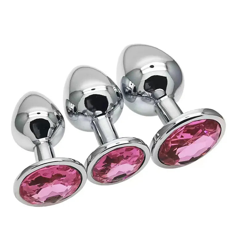 Jewel Crystal Anal Plug Set