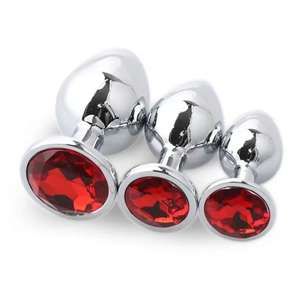 Jewel Crystal Anal Plug Set