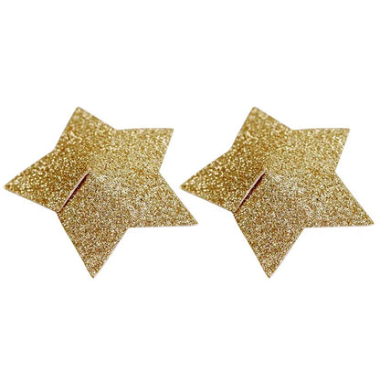 Sticker Dán Đầu Ngực BDSM Golden Star Nhiều Kiểu