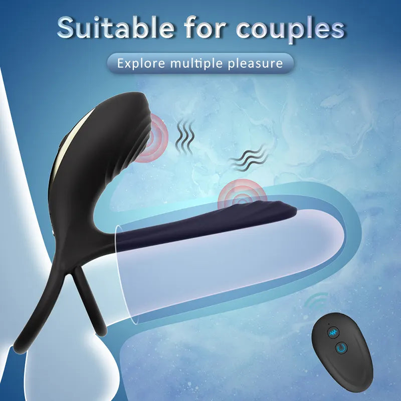 <tc>Vibrating Penis Ring Gen 2 Premature Ejaculation Prevention</tc>