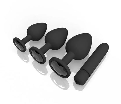 <tc>Tail Gem Anal Plug Set + Vibrating Egg Included</tc>