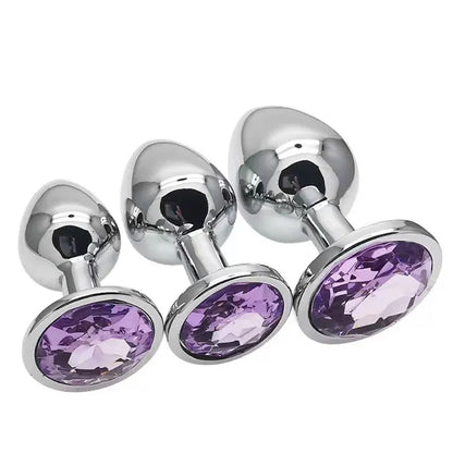 Jewel Crystal Anal Plug Set