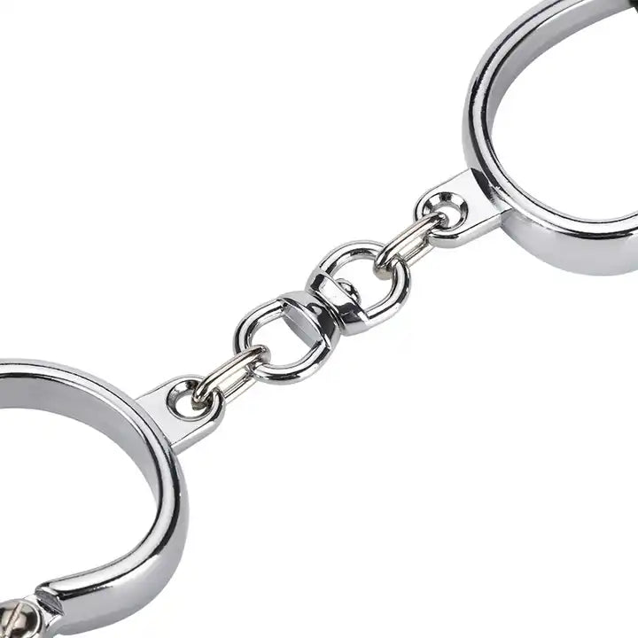 Còng Tay BDSM Kim Loại Horseshoe Có Khoá Cao Cấp