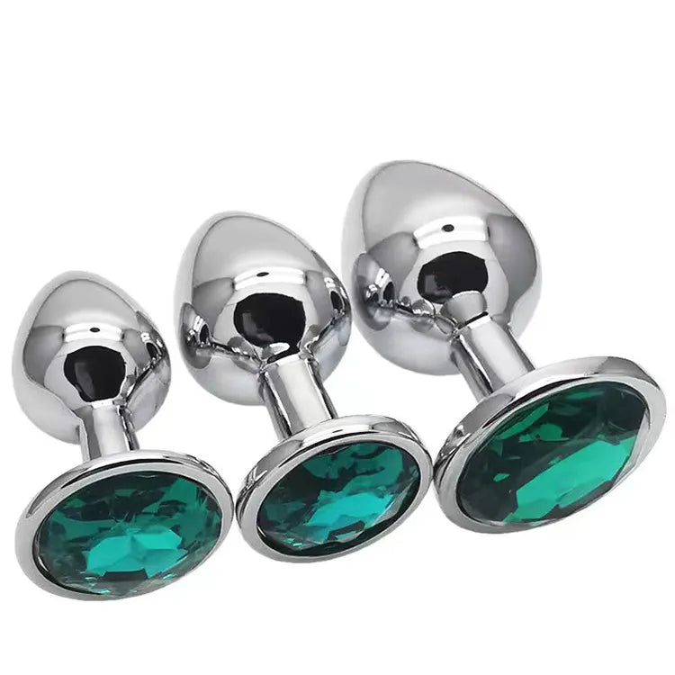 Jewel Crystal Anal Plug Set