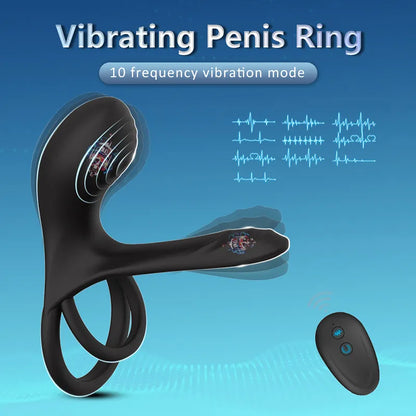 <tc>Vibrating Penis Ring Gen 2 Premature Ejaculation Prevention</tc>