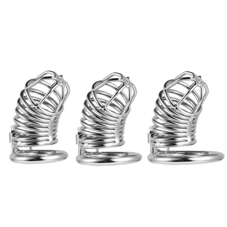 <tc>Mangalloy Steel Male Chastity Cage Lock Set</tc>