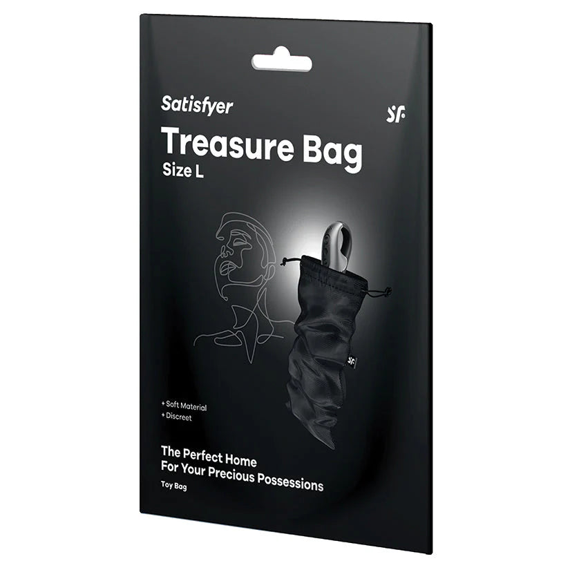 Túi Rút Đựng Toy Treasure Bag in Black