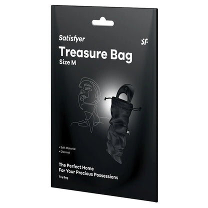 Túi Rút Đựng Toy Treasure Bag in Black