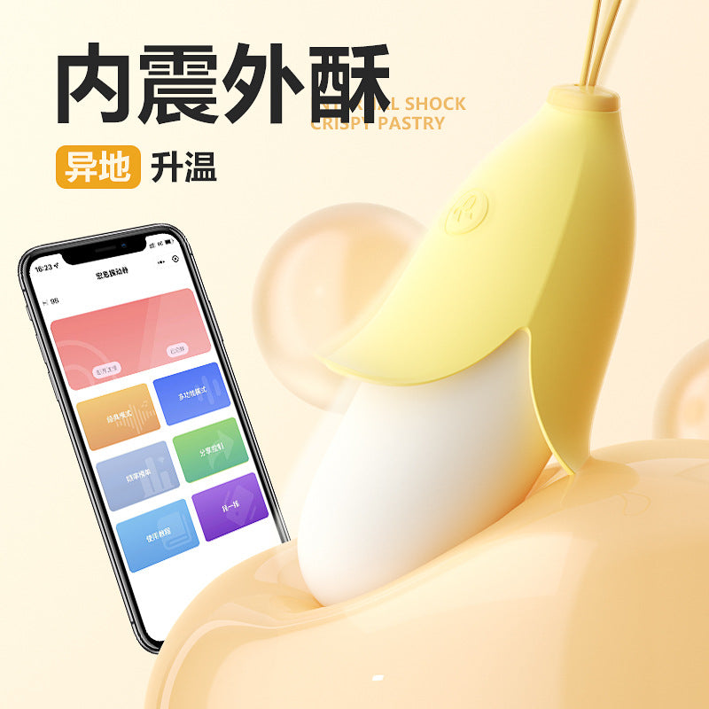 Trứng Rung Trái Chuối Banana Coyness Điều Khiển Bằng App