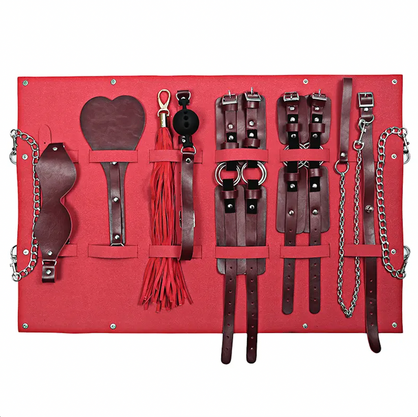 <tc>BDSM Advanced Toy Set With Leather Bag</tc>