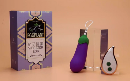 <tc>Eggplant Emoji Remote Control Vibrating Egg</tc>