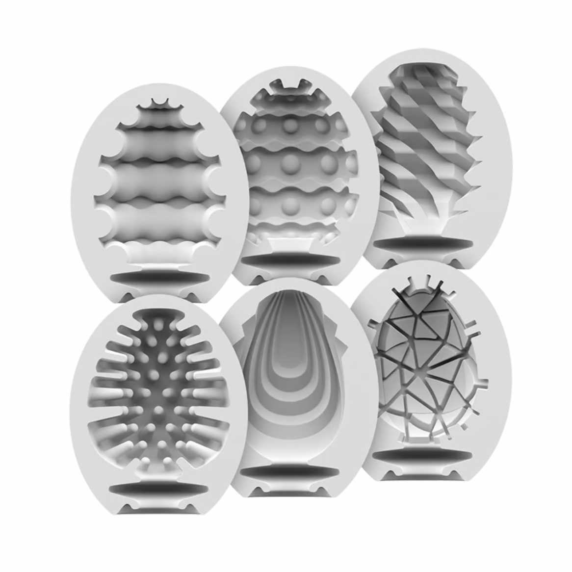 <tc>Set of 6-Piece SF Egg Masturbator</tc>