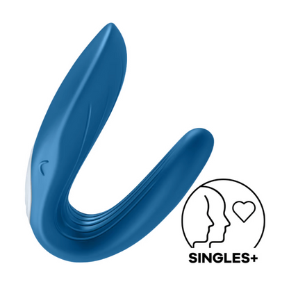 <tc>Double Whale U-shaped Vibrating Egg for Couples</tc>