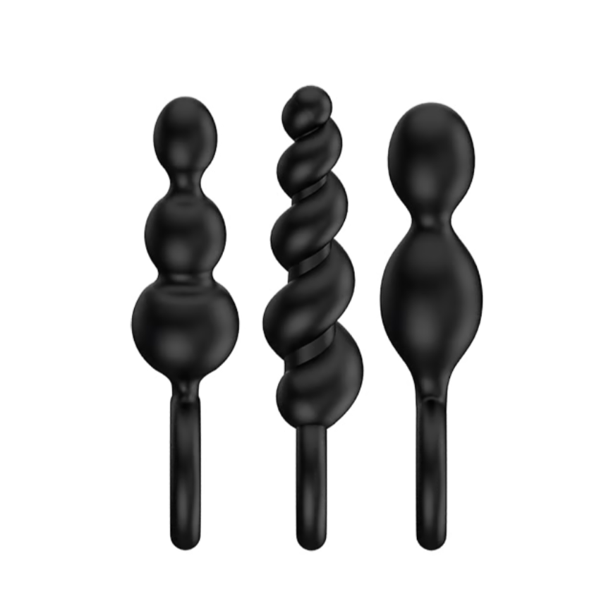 <tc>Set of 3 Booty Call Anal Plugs</tc>