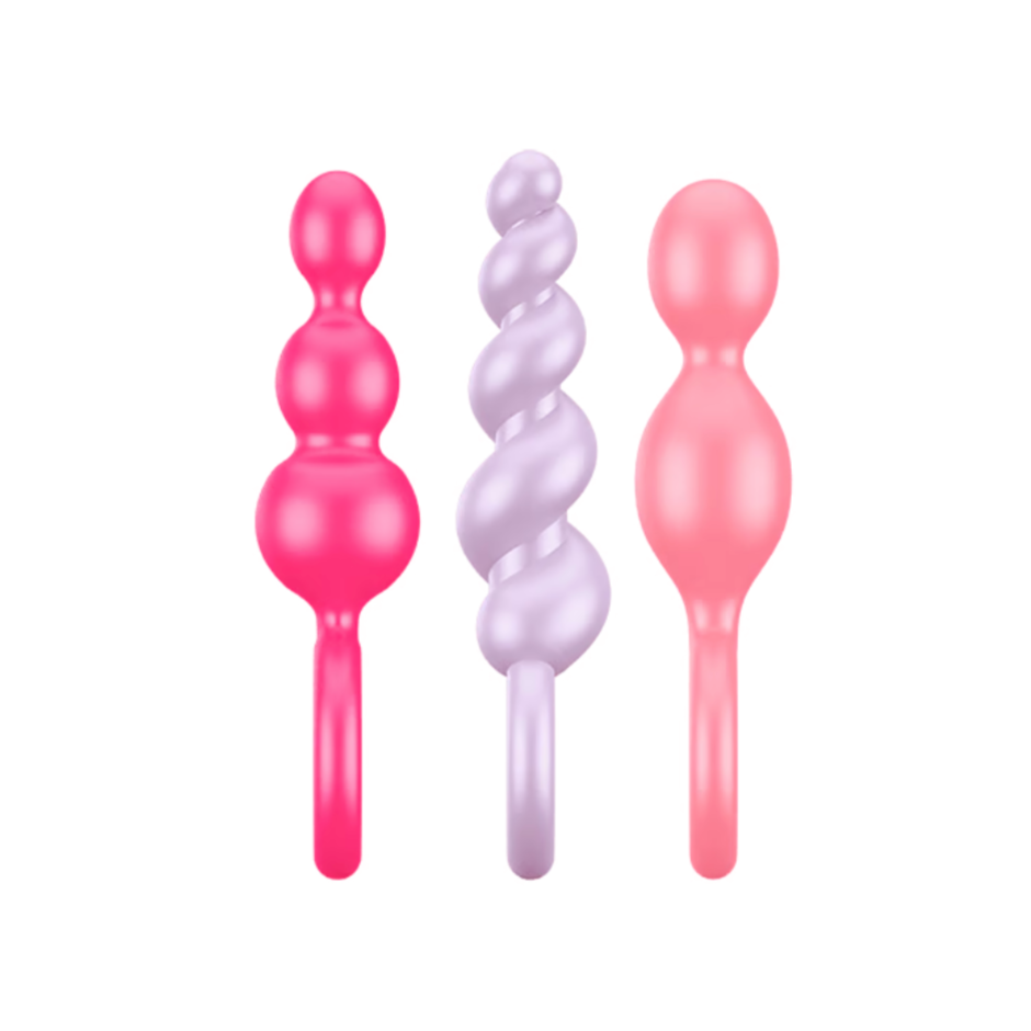 <tc>Set of 3 Booty Call Anal Plugs</tc>