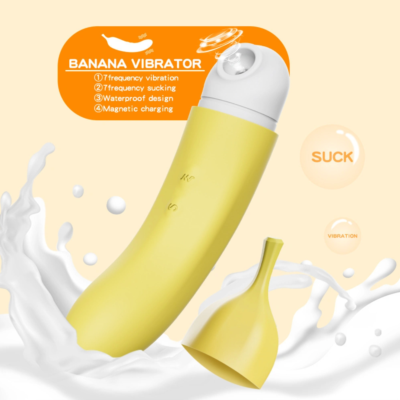 <tc>Vibrating Clit Sucking Egg 2-in-1 Banana Shape</tc>