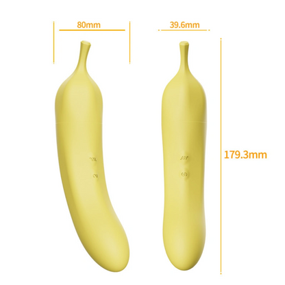 <tc>Vibrating Clit Sucking Egg 2-in-1 Banana Shape</tc>