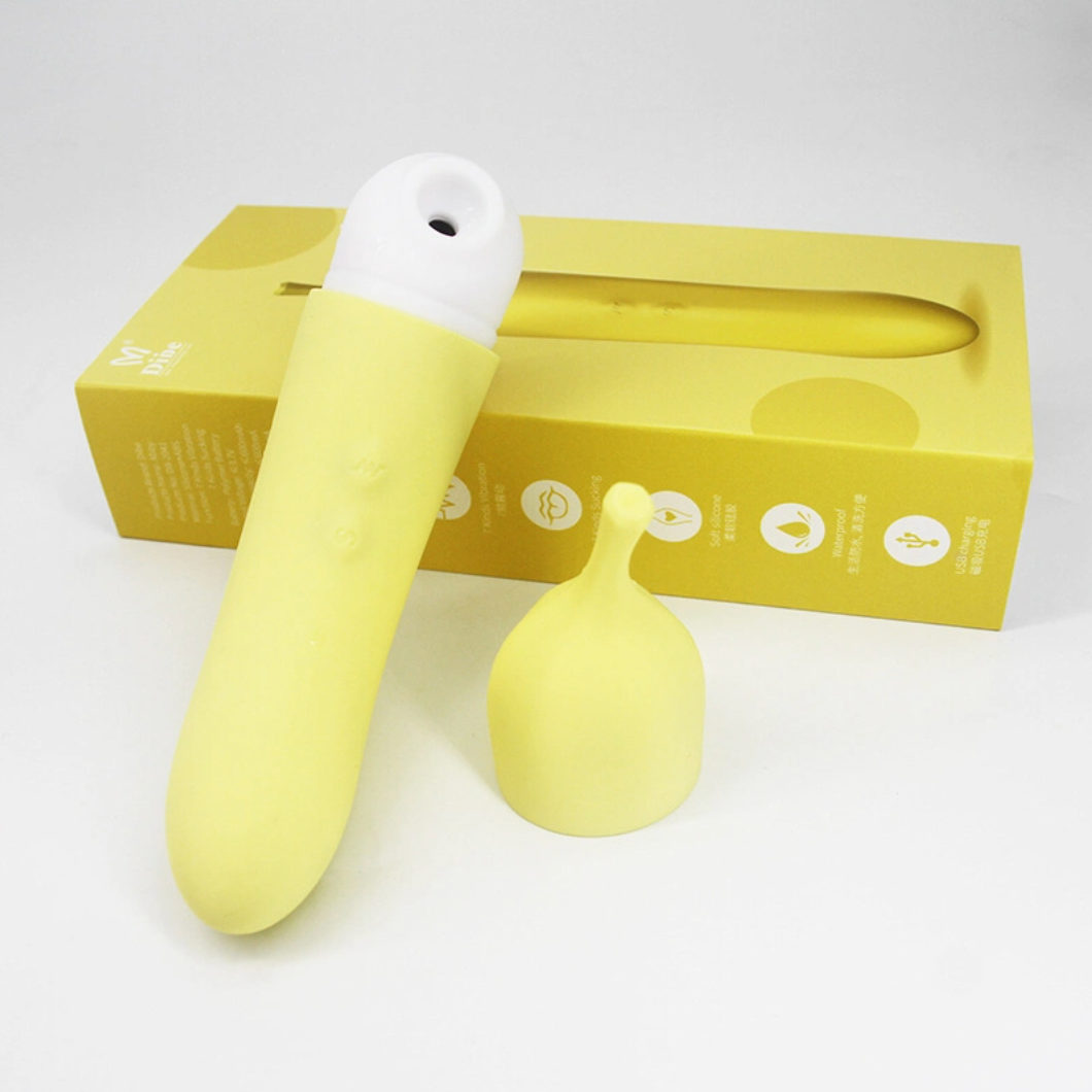 <tc>Vibrating Clit Sucking Egg 2-in-1 Banana Shape</tc>