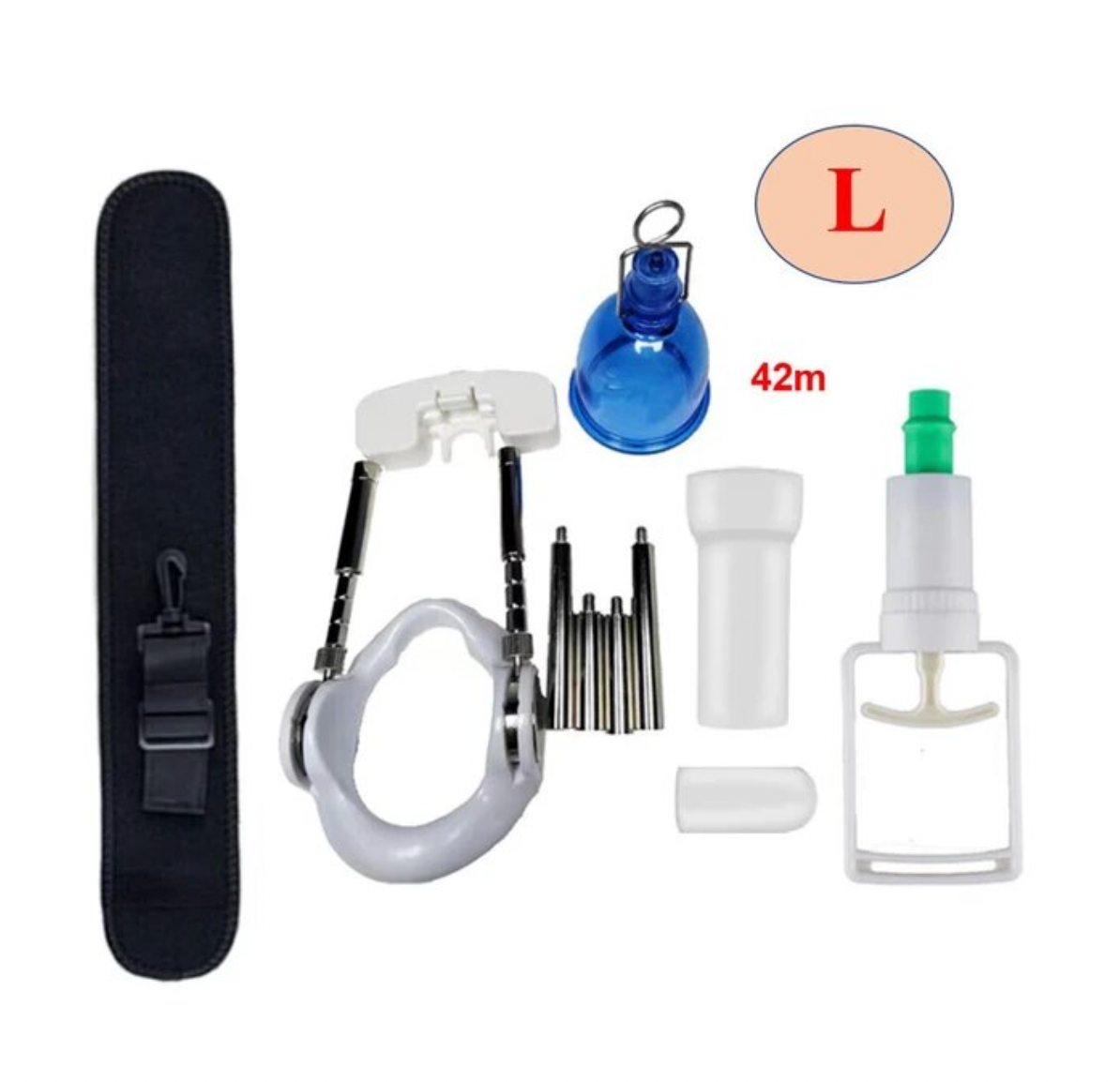 <tc>Master Size Penis Enlargement Vacuum Cup Set</tc>