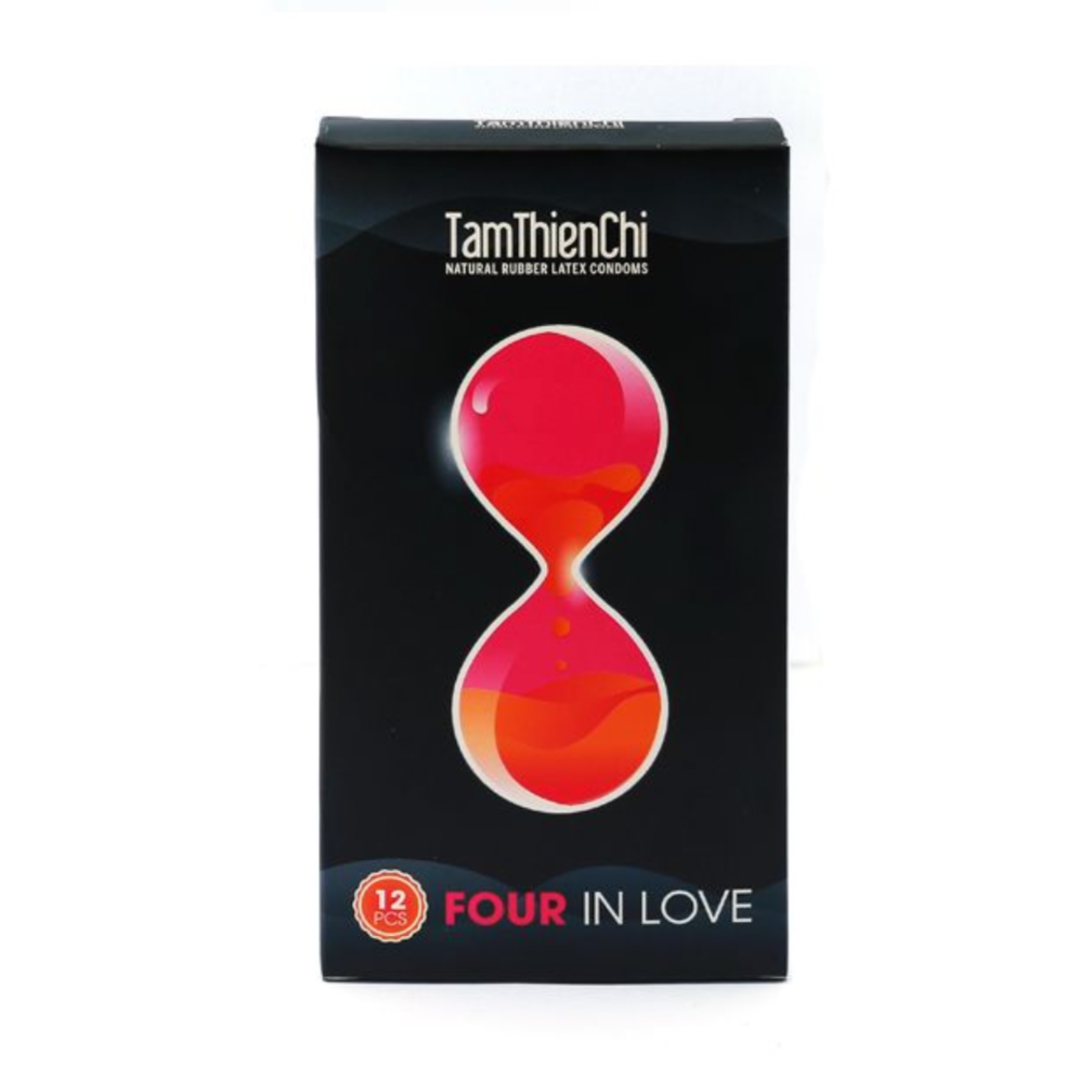 Four In Love Condoms Box of 12