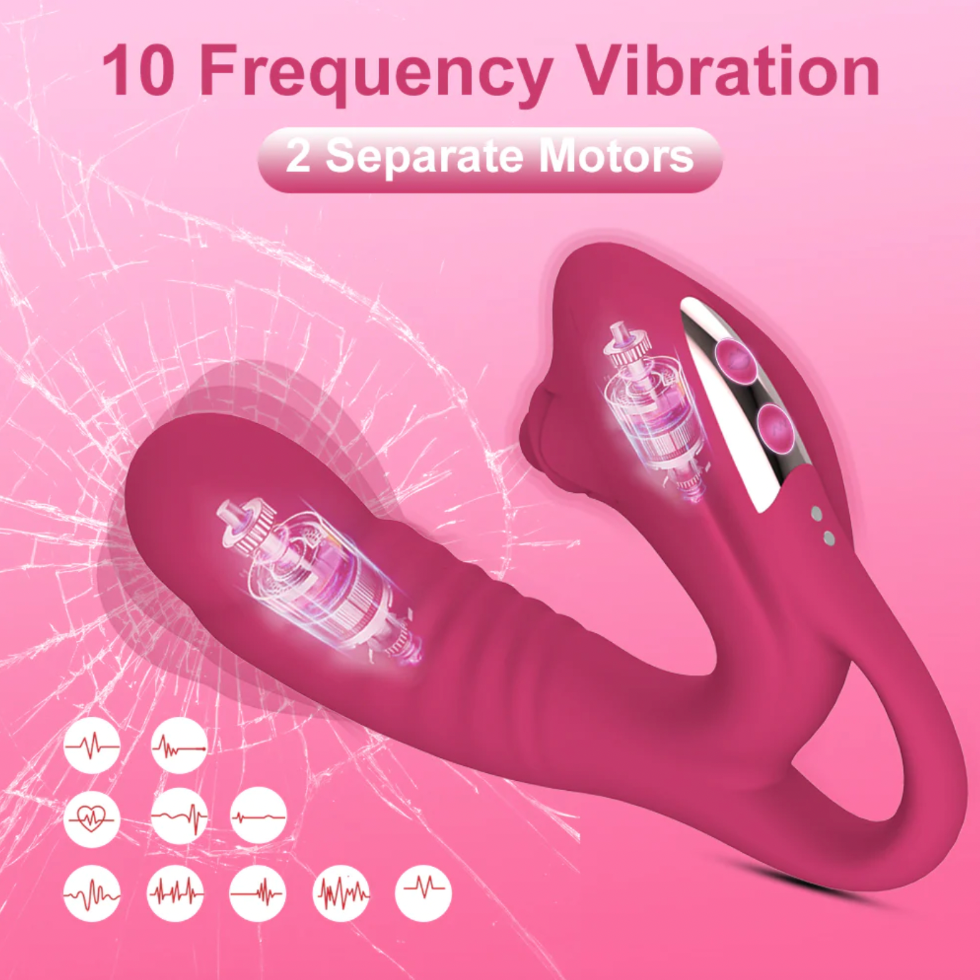 <tc>Tease Vibe 2-Head Clit Sucking Vibrator</tc>