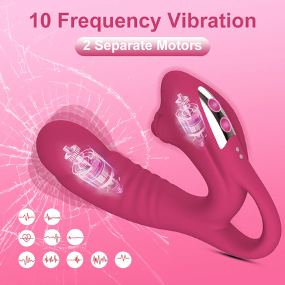 <tc>Tease Vibe 2-Head Clit Sucking Vibrator</tc>