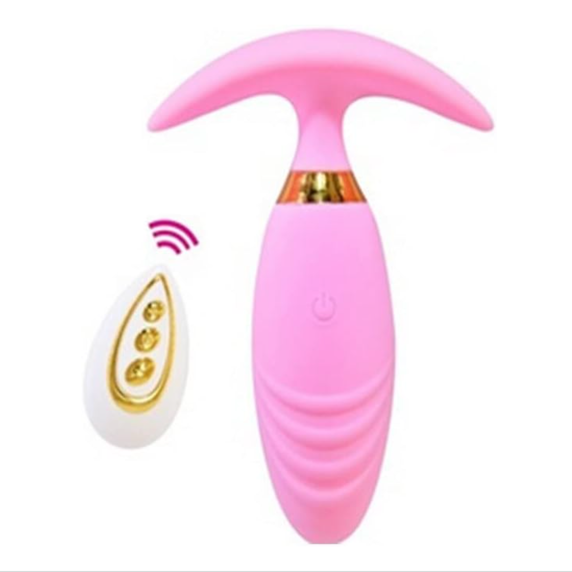 <tc>Bullet Proof Vibrating Anal Plug With Remote Control</tc>