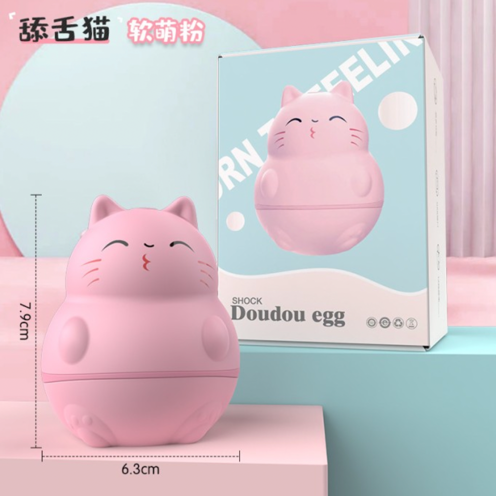 Máy Rung Mini Lưỡi Liếm Điểm C Mèo Doudou