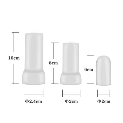 <tc>Master Size Penis Enlargement Vacuum Cup Set</tc>