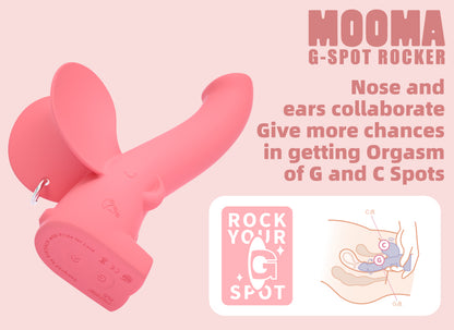 <tc>Heating Vibrator Mooma Elephant G-Spot Massager</tc>