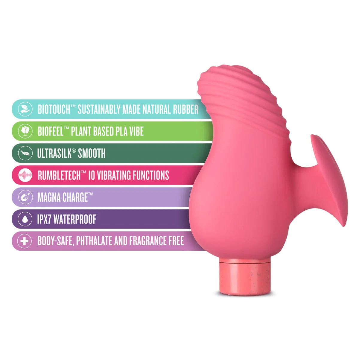 <tc>Gaia By Blush™ Eco Love Finger Vibrator</tc>