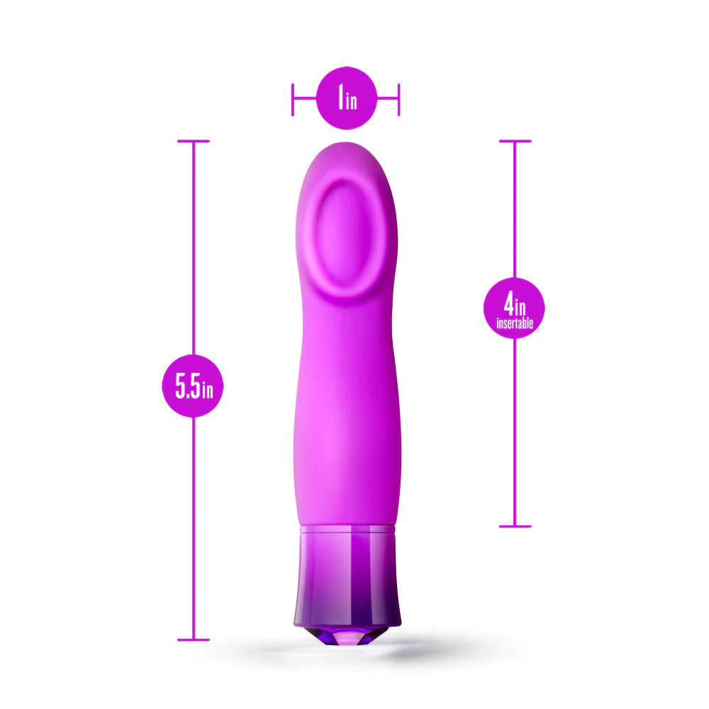 <tc>Oh My Gem Charm Amethyst Heating Vibrator</tc>