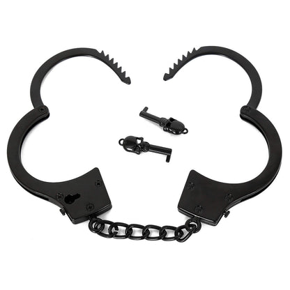 <tc>High Quality Lockable BDSM Metal Handcuffs</tc>