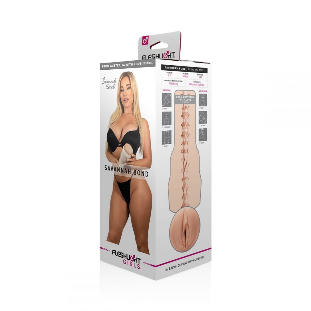 Cốc Thủ Dâm Fleshlight Âm Đạo Savannah Bond