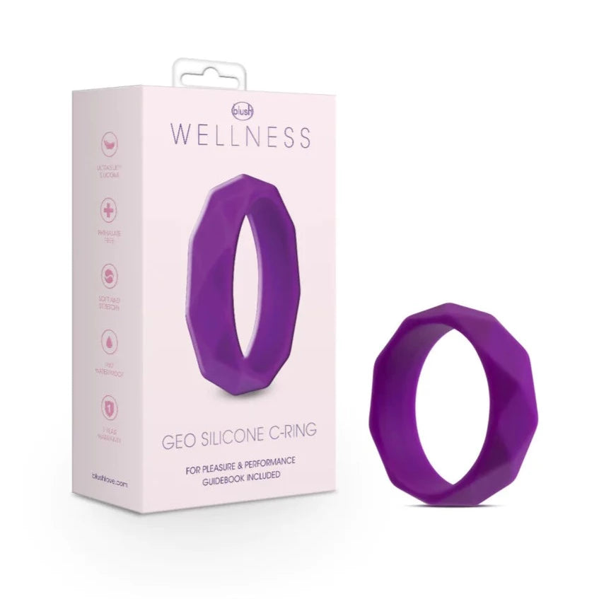 Wellness By Blush™ Geometric Penis Ring