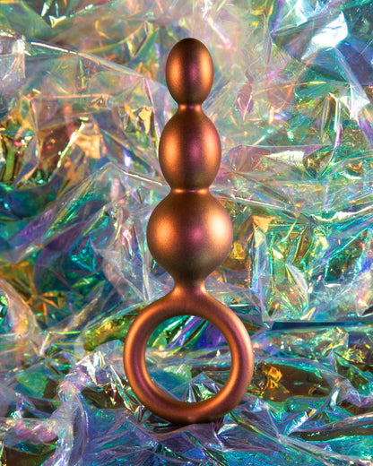 <tc>Anal Plug Adventure Matrix Beaded Loop Copper</tc>