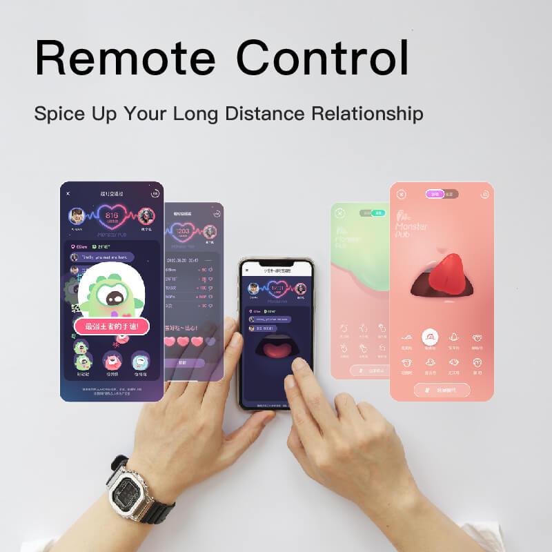 <tc>Magic Kiss App Connected Clit Sucking Vibrator</tc>