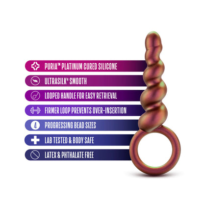 <tc>Anal Plug Adventure Matrix Spiral Loop Copper</tc>